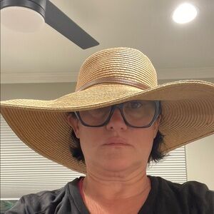 Melissa Odabash Tan Sun Hat Accessories